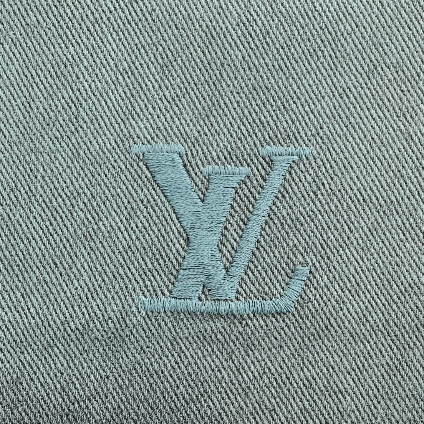 Louis Vuitton/Louis Vuitton Louis Vuitton presbyopic gradient embroidered jeans